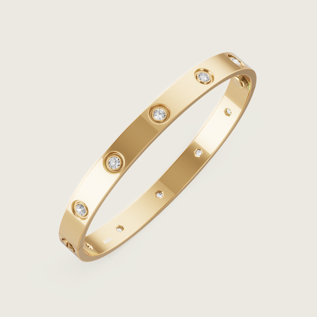 Ava 10-Diamanten Armring