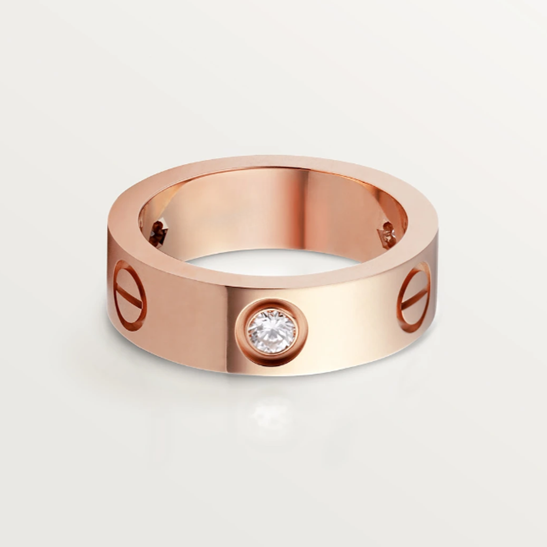 Love Ring - 3 Diamanten