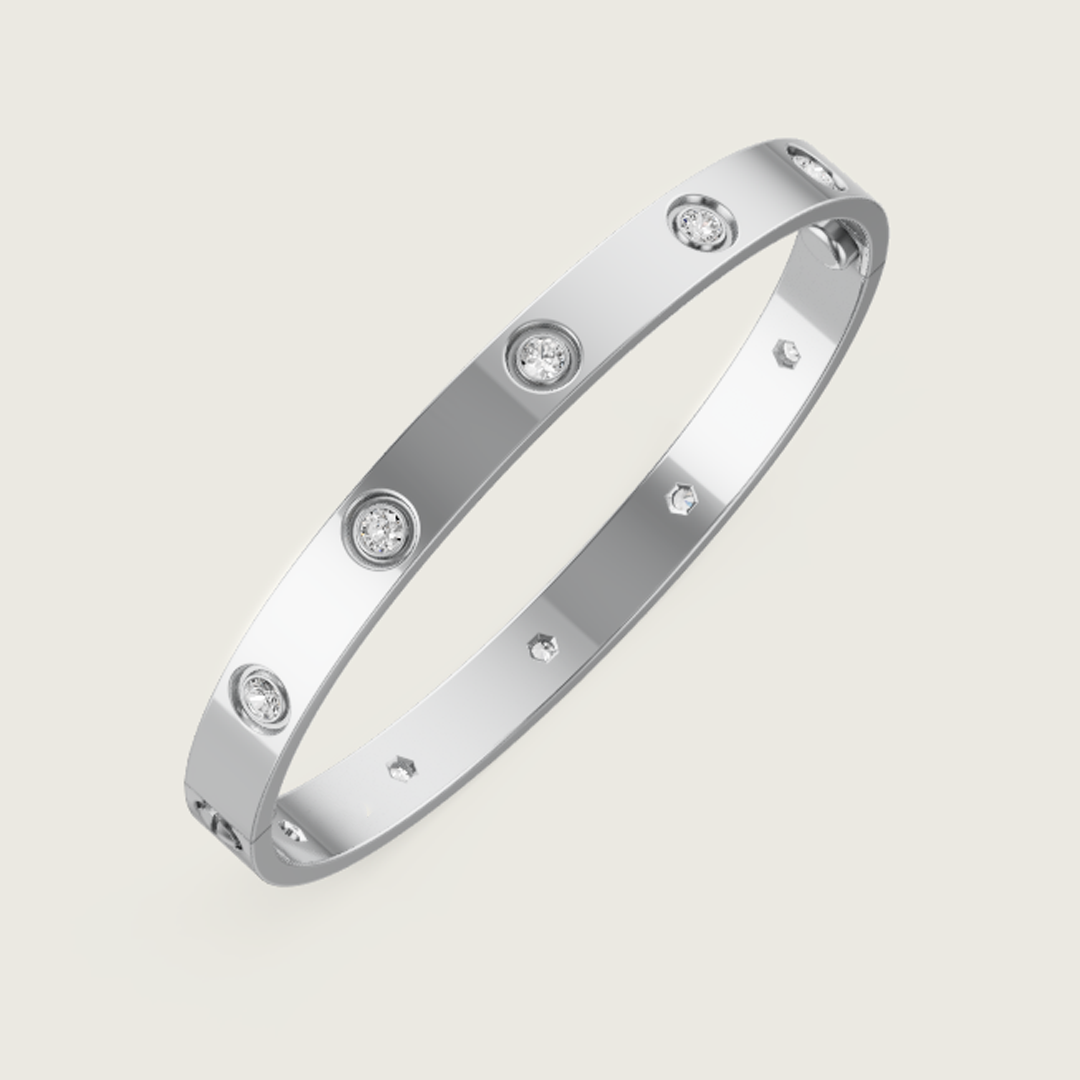 Ava 10-Diamanten Armring