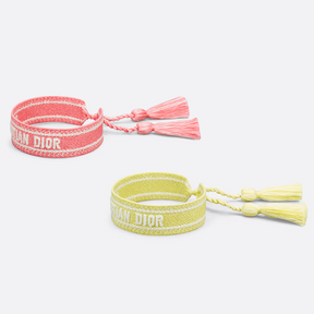 Diana Armband - Set Pink / Gelb